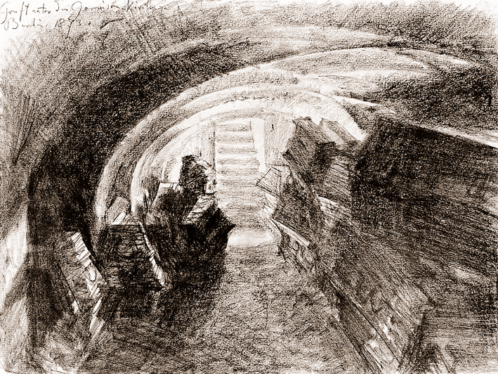  Adolpyh Von Menzel —— 地下室